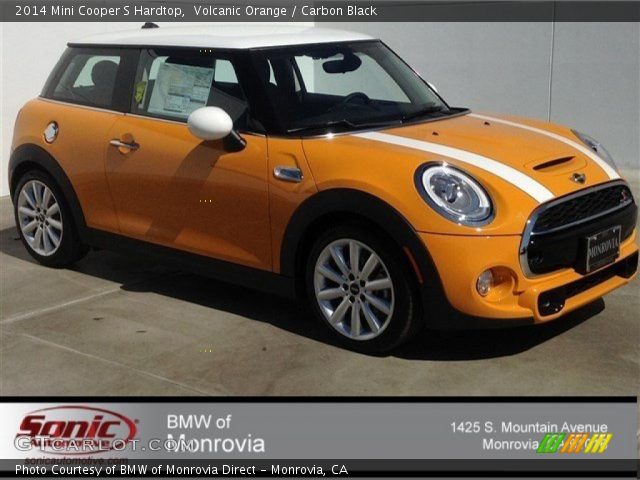 2014 Mini Cooper S Hardtop in Volcanic Orange