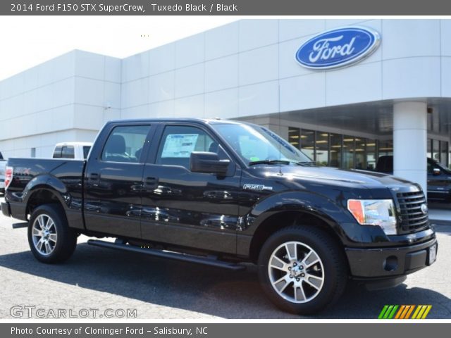 2014 Ford F150 STX SuperCrew in Tuxedo Black