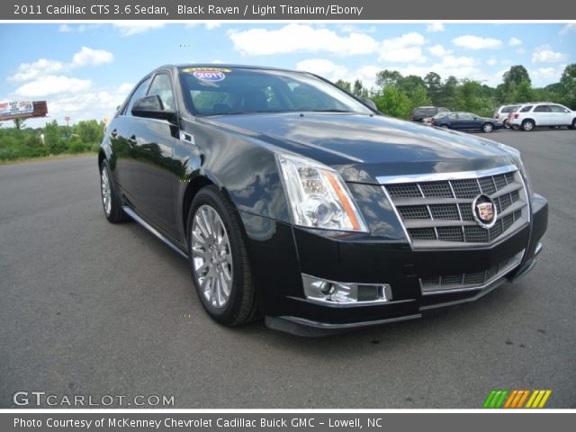 2011 Cadillac CTS 3.6 Sedan in Black Raven