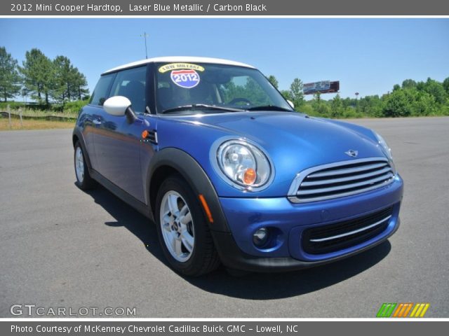 2012 Mini Cooper Hardtop in Laser Blue Metallic