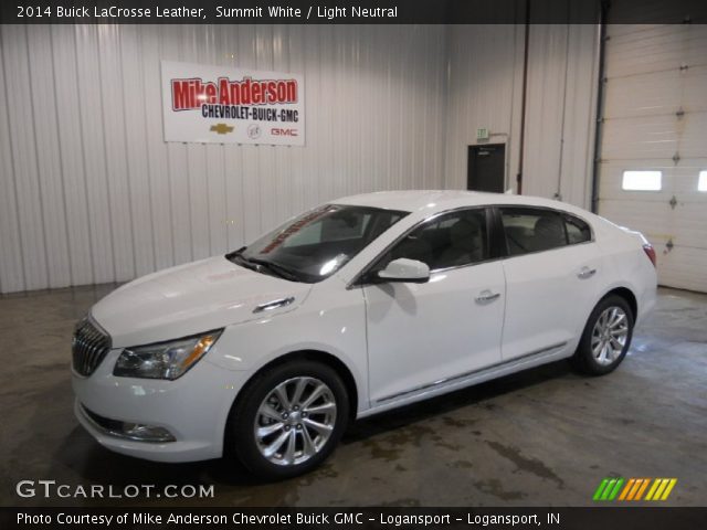 2014 Buick LaCrosse Leather in Summit White