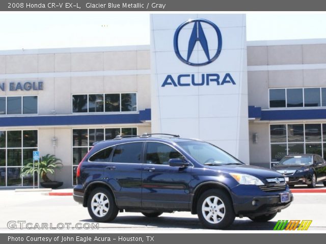 2008 Honda CR-V EX-L in Glacier Blue Metallic