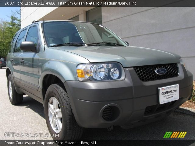 2007 Ford Escape XLS 4WD in Titanium Green Metallic