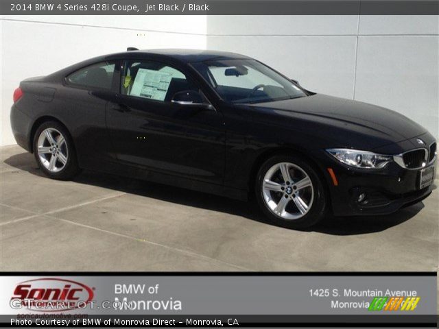 2014 BMW 4 Series 428i Coupe in Jet Black