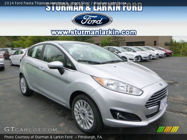 2014 Ford Fiesta Titanium Hatchback in Ingot Silver