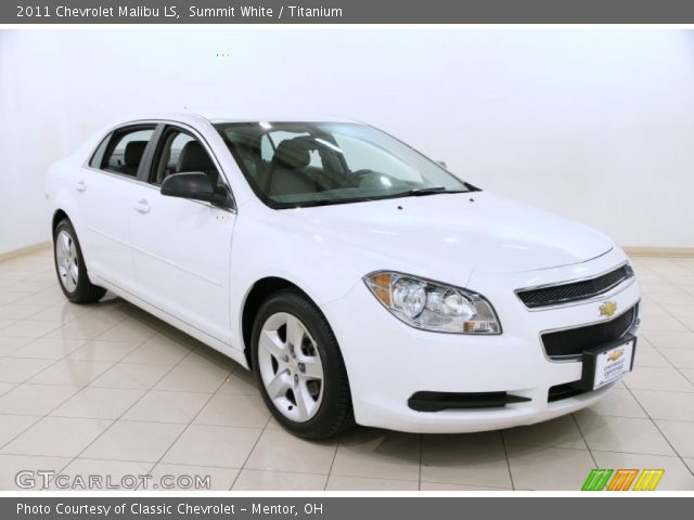 2011 Chevrolet Malibu LS in Summit White