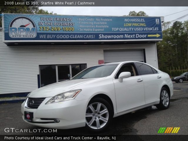 2008 Lexus ES 350 in Starfire White Pearl