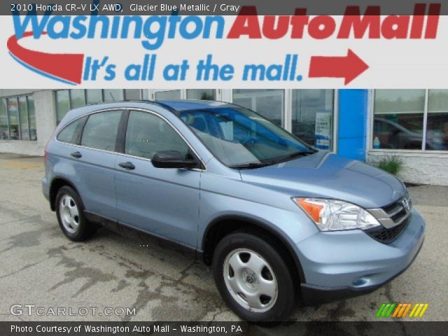 2010 Honda CR-V LX AWD in Glacier Blue Metallic