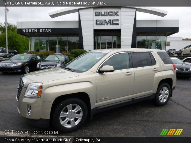 2011 GMC Terrain SLE AWD in Gold Mist Metallic