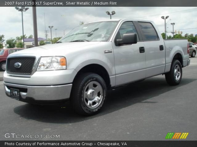 2007 Ford F150 XLT SuperCrew in Silver Metallic