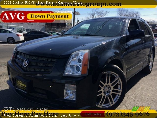 2008 Cadillac SRX V8 in Black Raven