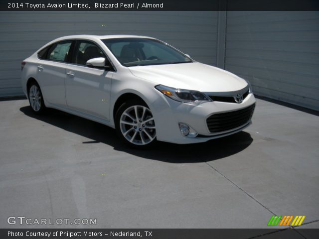 2014 Toyota Avalon Limited in Blizzard Pearl