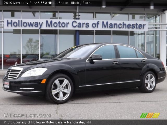 2010 Mercedes-Benz S 550 4Matic Sedan in Black