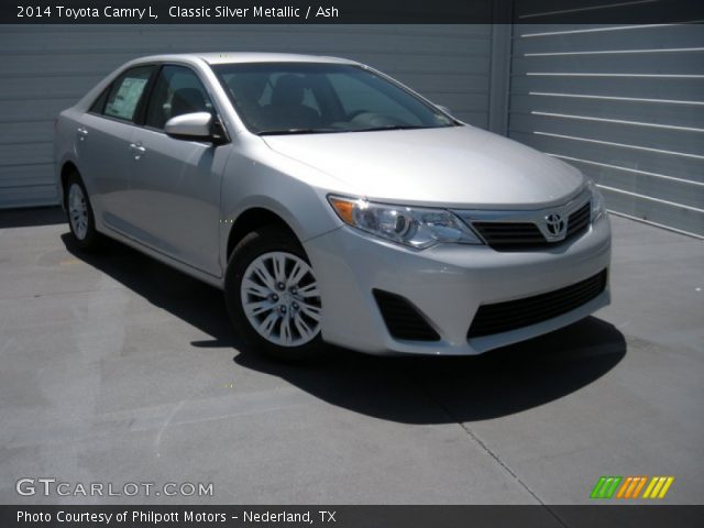 2014 Toyota Camry L in Classic Silver Metallic