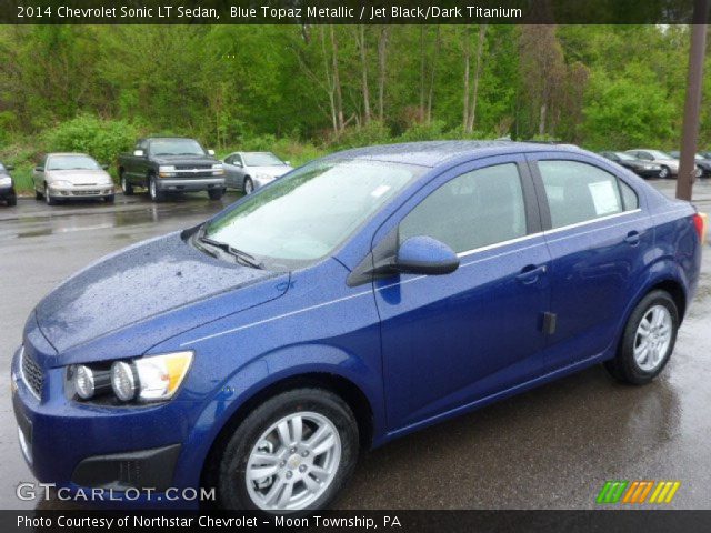 2014 Chevrolet Sonic LT Sedan in Blue Topaz Metallic