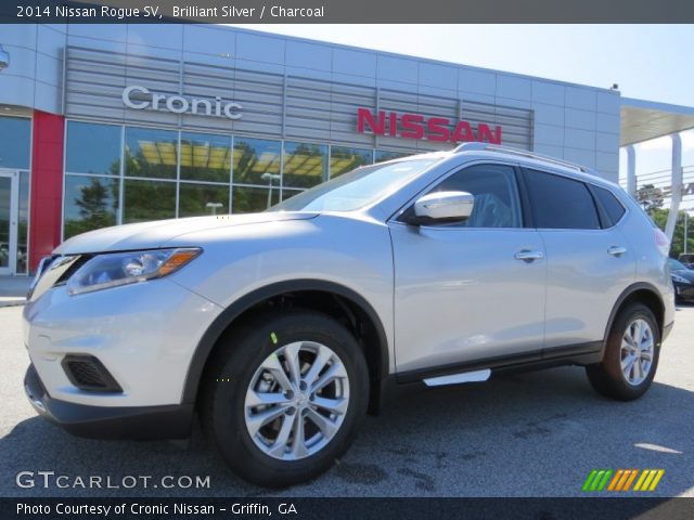 2014 Nissan Rogue SV in Brilliant Silver