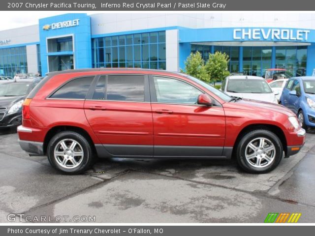 2007 Chrysler Pacifica Touring in Inferno Red Crystal Pearl