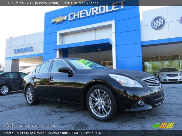 2012 Infiniti G 37 Journey Sedan in Black Obsidian