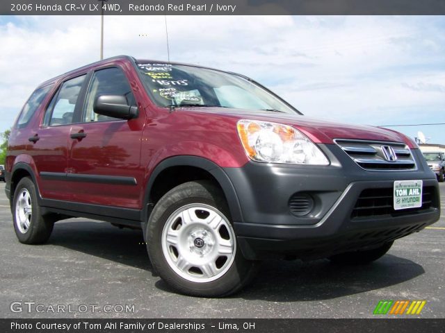 2006 Honda CR-V LX 4WD in Redondo Red Pearl