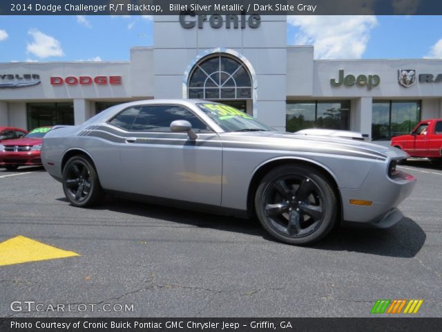2014 Dodge Challenger R/T Blacktop in Billet Silver Metallic