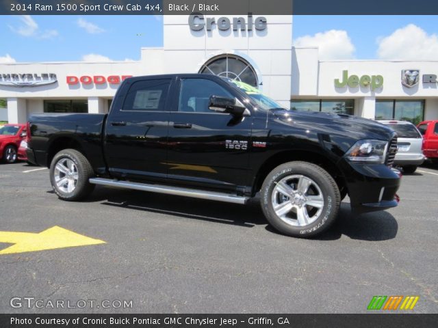 2014 Ram 1500 Sport Crew Cab 4x4 in Black