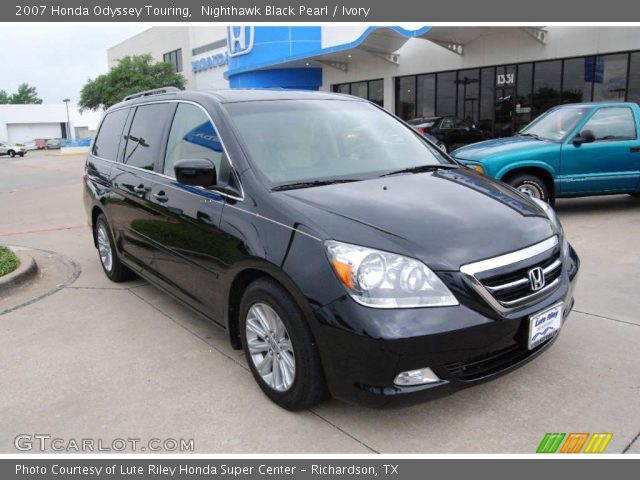 2007 Honda odyssey touring black #4