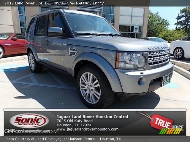 2012 Land Rover LR4 HSE in Orkney Grey Metallic