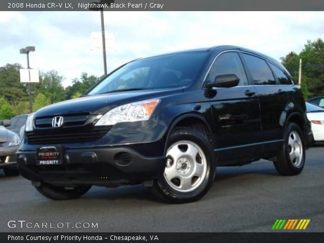 2008 Honda CR-V LX in Nighthawk Black Pearl