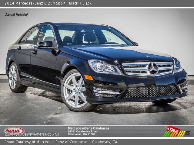 2014 Mercedes-Benz C 250 Sport in Black