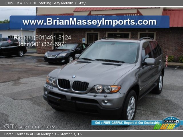2005 BMW X5 3.0i in Sterling Grey Metallic