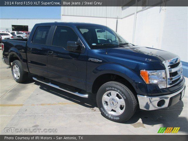 2014 Ford F150 XLT SuperCrew in Blue Jeans