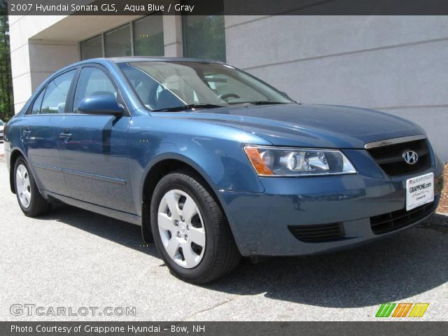 2007 Hyundai Sonata GLS in Aqua Blue