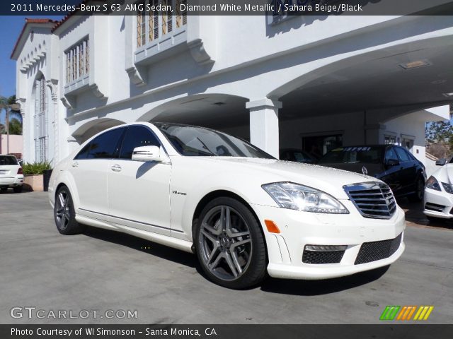 2011 Mercedes-Benz S 63 AMG Sedan in Diamond White Metallic