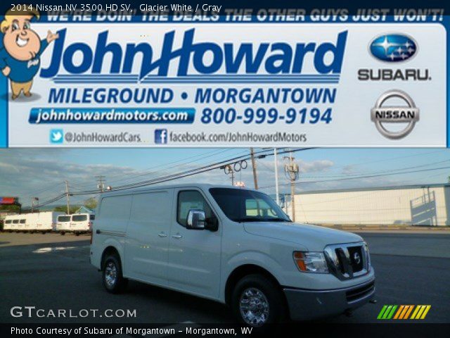 2014 Nissan NV 3500 HD SV in Glacier White