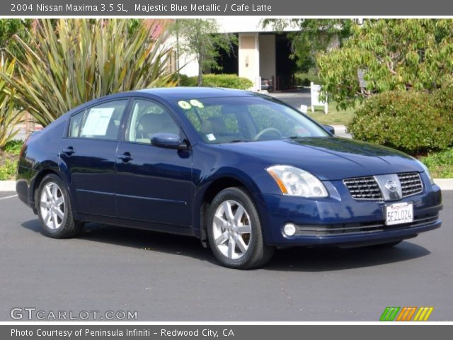 2004 Nissan Maxima 3.5 SL in Majestic Blue Metallic
