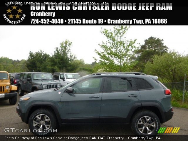 2014 Jeep Cherokee Trailhawk 4x4 in Anvil
