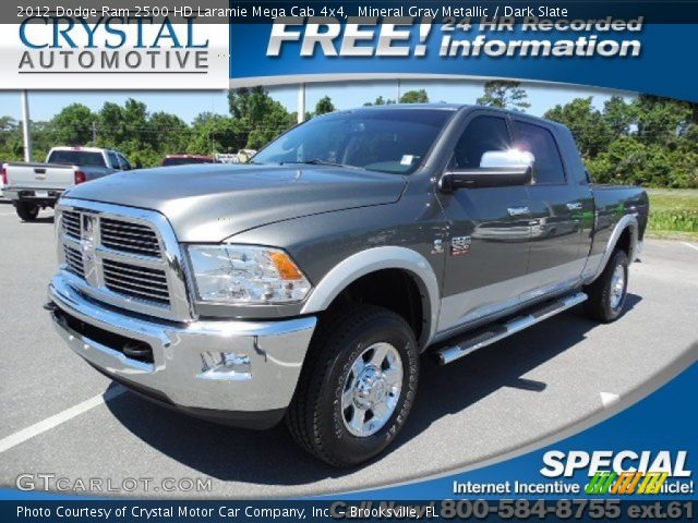 2012 Dodge Ram 2500 HD Laramie Mega Cab 4x4 in Mineral Gray Metallic