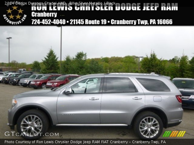 2014 Dodge Durango Citadel AWD in Billet Silver Metallic
