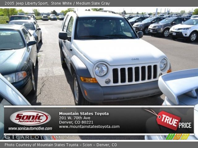 2005 Jeep Liberty Sport in Stone White