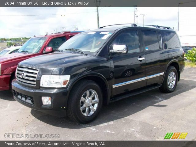 2004 Infiniti QX 56 in Liquid Onyx Black