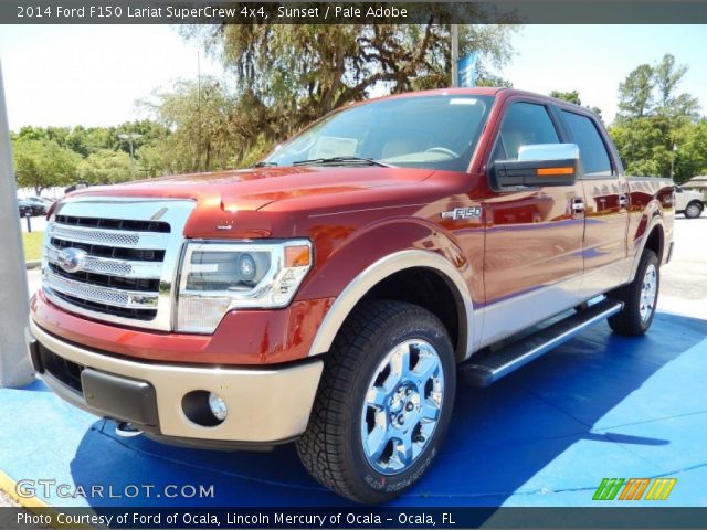2014 Ford F150 Lariat SuperCrew 4x4 in Sunset