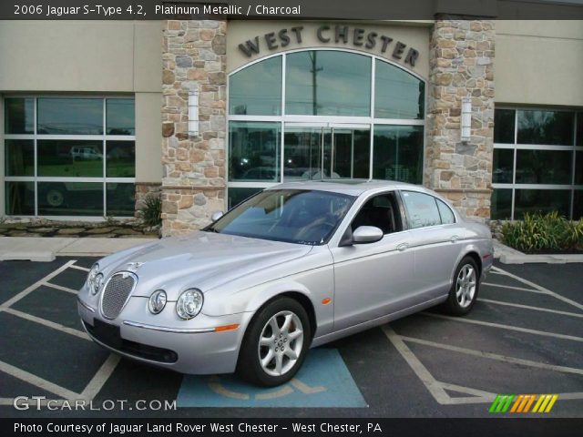 2006 Jaguar S-Type 4.2 in Platinum Metallic