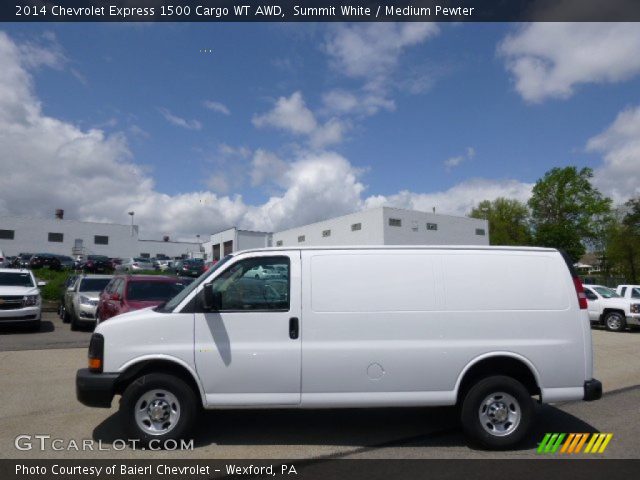 2014 Chevrolet Express 1500 Cargo WT AWD in Summit White