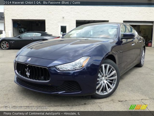 2014 Maserati Ghibli S Q4 in Blu Passione (Blue)