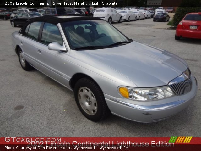 2002 Lincoln Continental  in Silver Frost Metallic