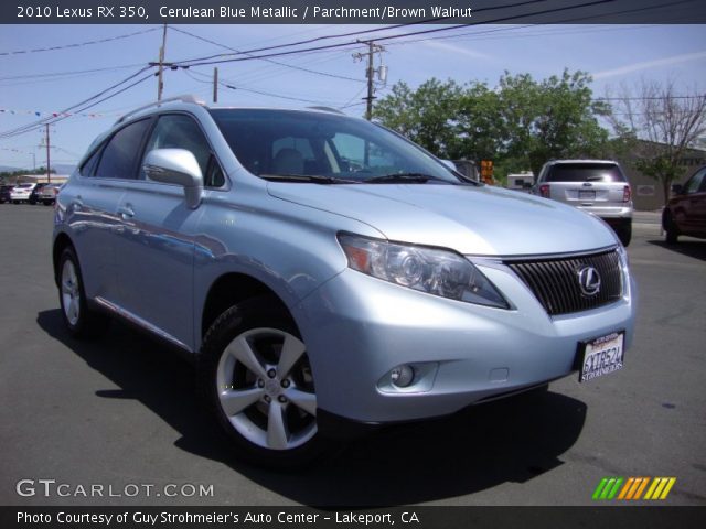 2010 Lexus RX 350 in Cerulean Blue Metallic