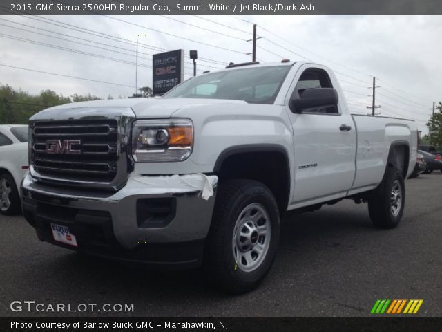 2015 GMC Sierra 2500HD Regular Cab in Summit White