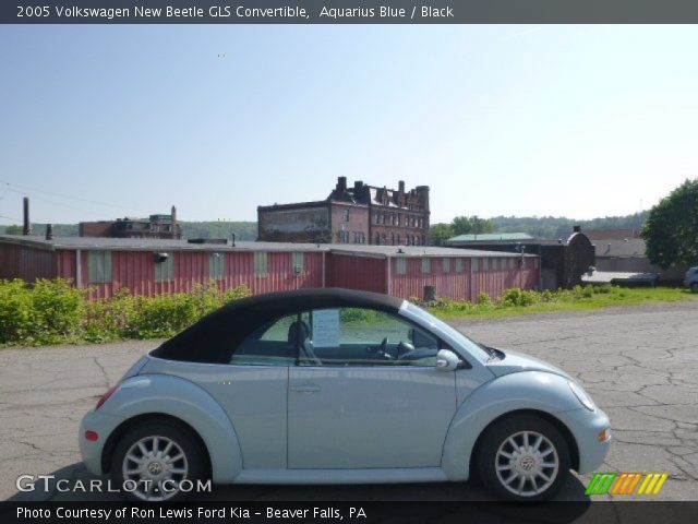 2005 Volkswagen New Beetle GLS Convertible in Aquarius Blue