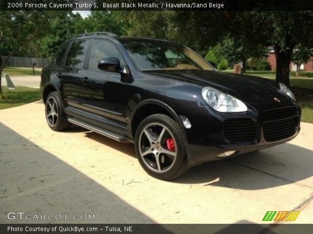 2006 Porsche Cayenne Turbo S in Basalt Black Metallic