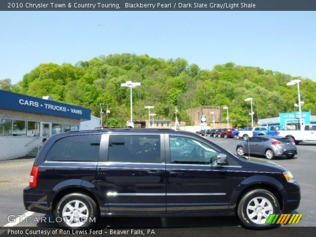 2010 Chrysler Town & Country Touring in Blackberry Pearl